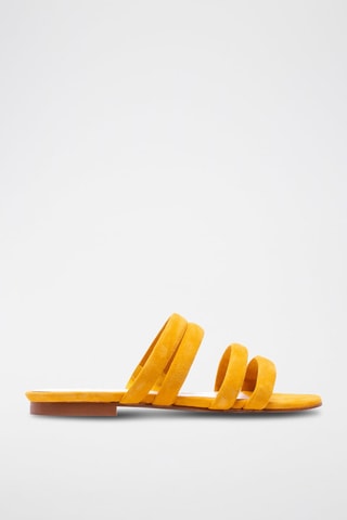 Mules em nobuck Amarelo - Amarelo