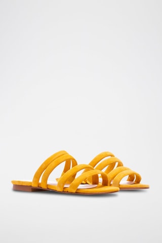 Mules em nobuck Amarelo - Amarelo