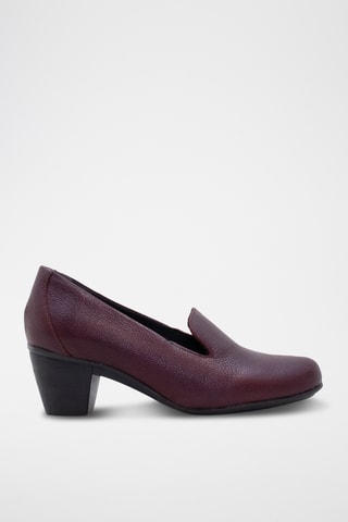 Sapatos de salto em couro - Azul