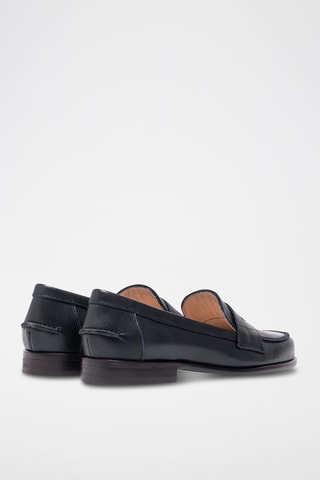 Mocassins de couro Azul-marinho - Azul-marinho