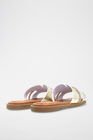 Mules em couro - Preto