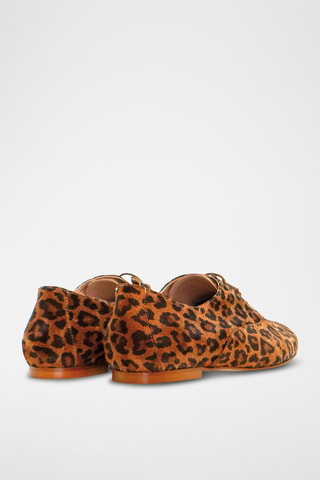 Derbies em nobuck - Amarelo e preto