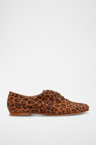 Derbies em nobuck - Amarelo e preto