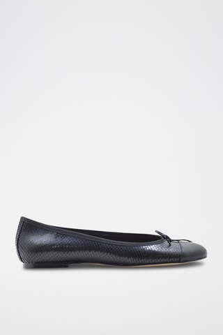 Sabrinas em couro Preto - Preto