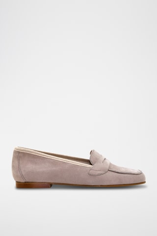 Mocassins em nobuck - Verde