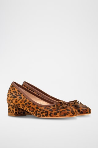 Sapatos de salto - Amarelo e preto