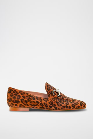Mocassins em nobuck - Amarelo e preto