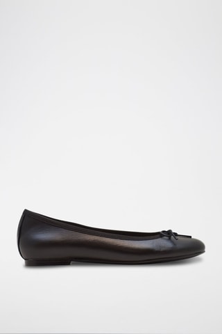Sabrinas de couro Preto - Preto