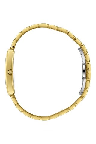 Relógio de quartzo em metal - Dourado