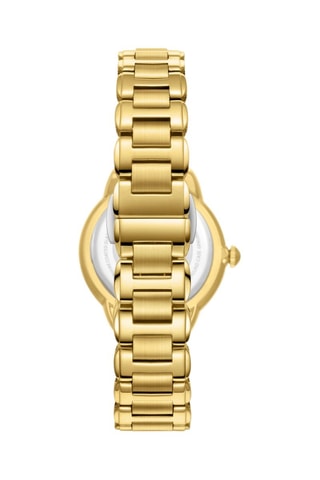 Relógio folheado a ouro amarelo - Dourado