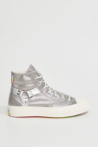 Zapatillas altas Pride Chuck 70 - Plateado - Converse