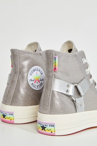 Zapatillas altas Pride Chuck 70 - Plateado - Converse