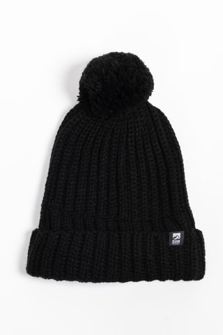 Gorro con borla Jeldra - Negro - Sun Valley