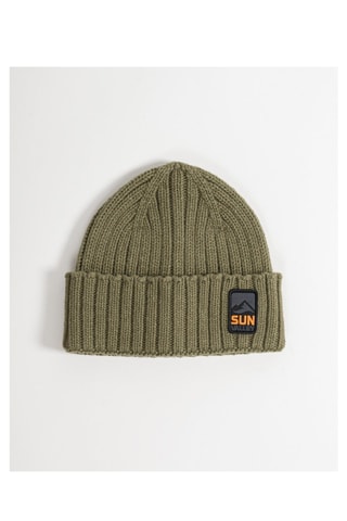 Gorro de lana virgen y cachemir Jasgi - Caqui - Sun Valley