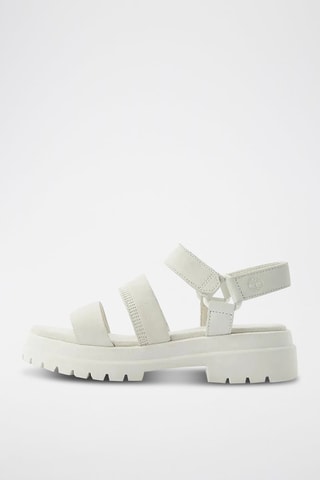 Sandalias de piel de tacón - Blanco - Timberland