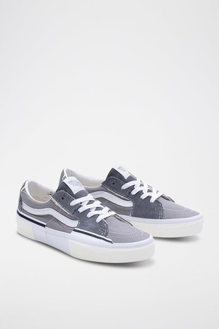 Zapatillas de piel - Gris - Vans