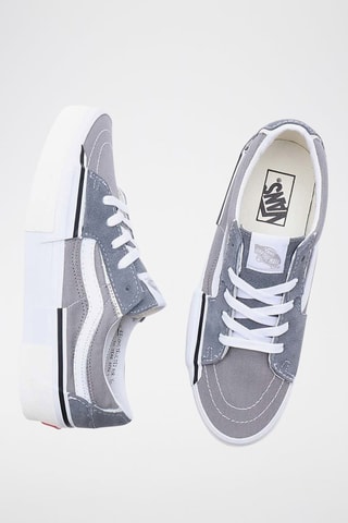 Zapatillas de piel - Gris - Vans