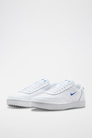 Zapatillas de piel Court Vintage - Blanco