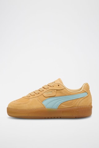 Zapatillas de piel Palermo Moda Xtra Gum - Marrón claro