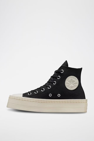 Sneakers de corte alto con plataforma All Star Modern Lift - Negro