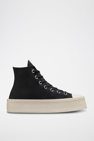 Sneakers de corte alto con plataforma All Star Modern Lift - Negro