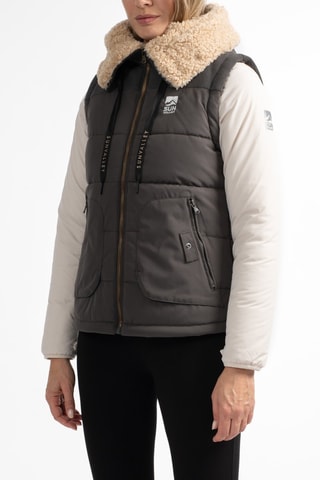 Anorak de esquí con capucha Karoo - Negro - Sun Valley