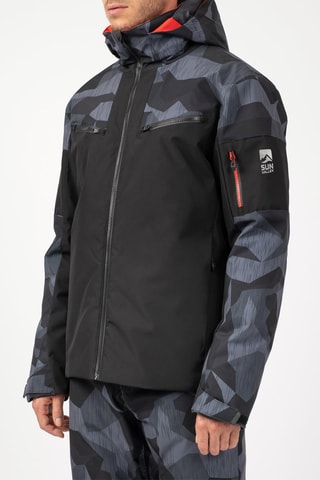 Chaqueta de esquí con capucha Draggo - Negro - Sun Valley
