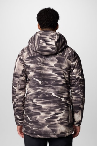 Chaqueta de esquí tie-dye District™ III - Marrón y beige