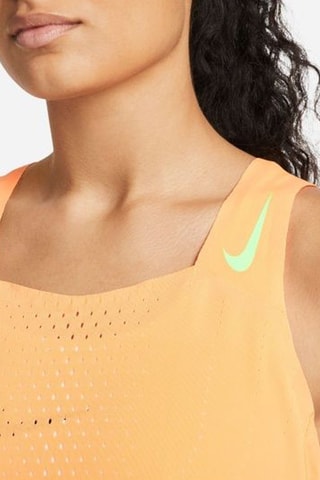 Camiseta de tirantes de running - Naranja - Nike
