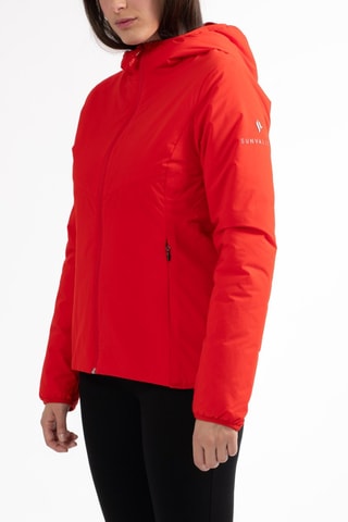 Chaqueta con capucha Nalla - Rojo - Sun Valley