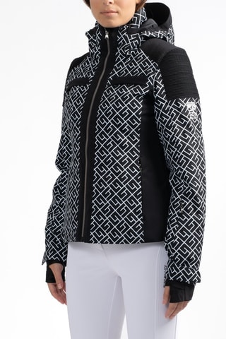 Chaqueta de esquí con capucha Katana - Negro - Sun Valley