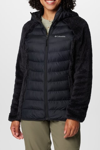Chaqueta polar con capucha Powder Lite™ - Negro