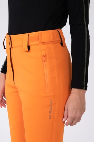 Pantalón de esquí de tiro alto Idril - Naranja - Sun Valley