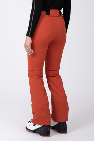 Pantalón de esquí de tiro alto Idril - Naranja - Sun Valley