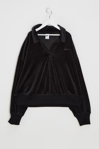 Polo de terciopelo - Negro - Nike