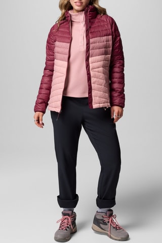 Anorak Powder Pass™ - Rojo y rosa viejo