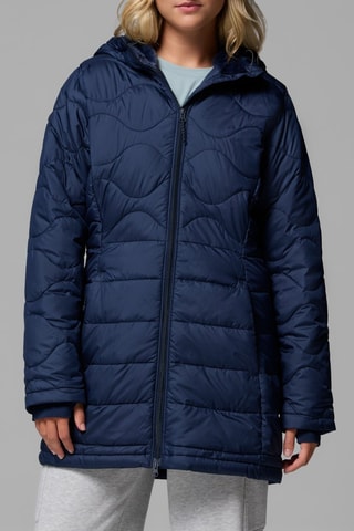 Anorak largo con capucha Crown Point™ II - Azul marino