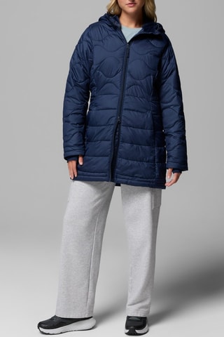 Anorak largo con capucha Crown Point™ II - Azul marino