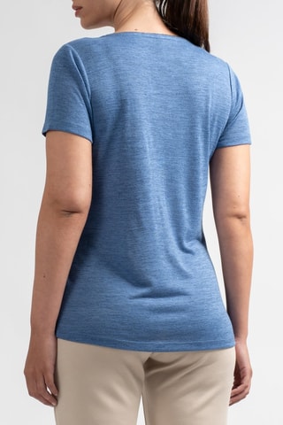 Camiseta Portal - Azul cobalto jaspeado - Sun Valley