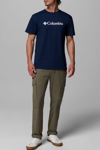 Camiseta de algodón orgánico Basic Logo™ - Azul marino