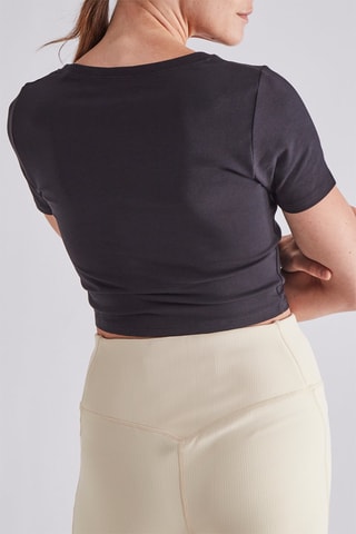 Camiseta cropped - Negro - Nike