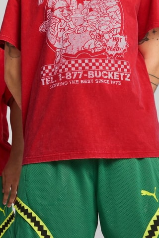 Camiseta regular fit Tortugas Ninja - Rojo