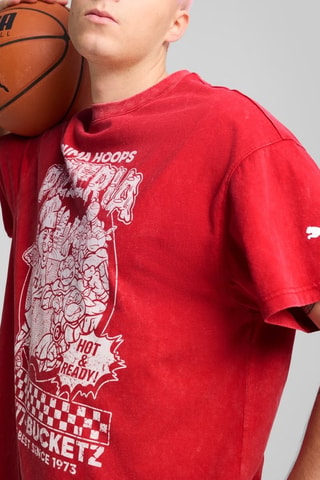 Camiseta regular fit Tortugas Ninja - Rojo