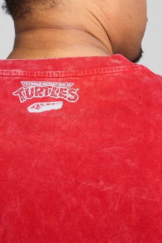 Camiseta regular fit Tortugas Ninja - Rojo
