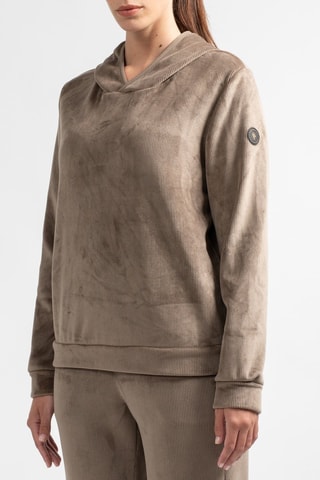 Sudadera con capucha de pana Dooltin - Topo - Sun Valley