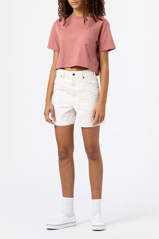 Short de tiro alto - Blanco - Dickies