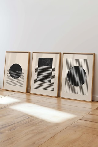 3 cuadros - 50 x 70 cm
