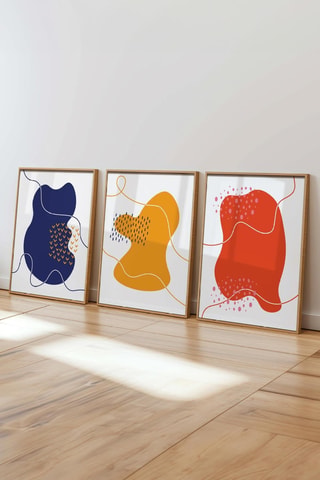 3 cuadros - 50 x 70 cm