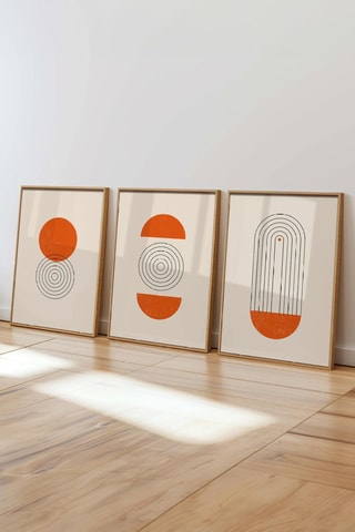 3 cuadros - 50 x 70 cm