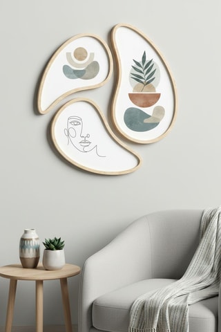 3 cuadros - 65 x 62 cm